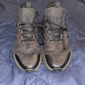 Adidas Men's Charcoal Black Sneakers